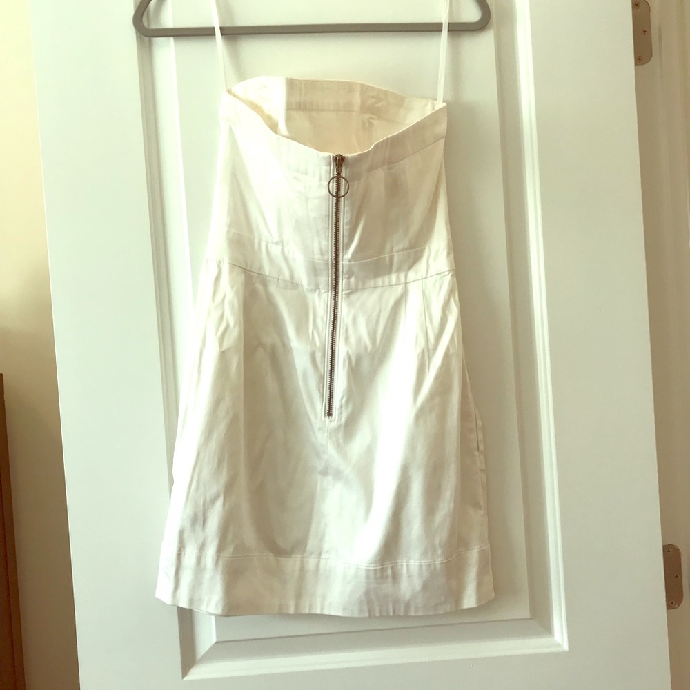 French Connection White Short Dress